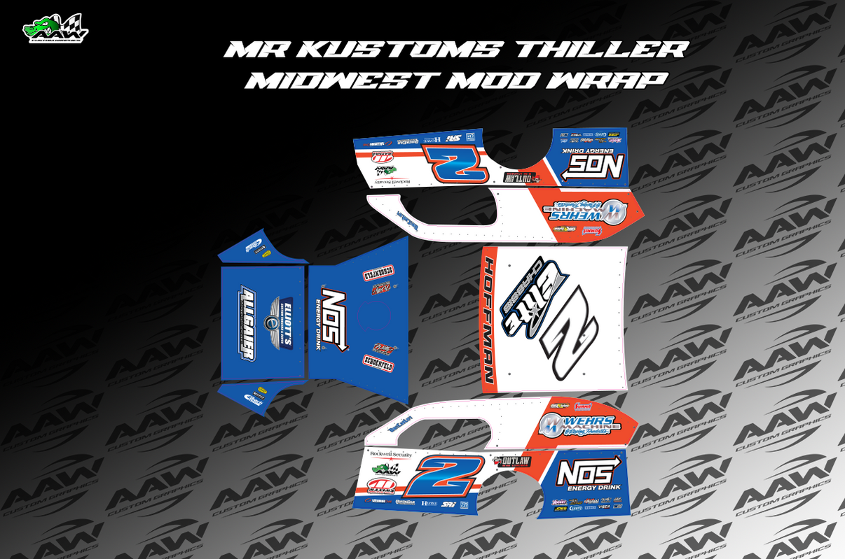 "Custom" Mr Kustoms Thiller Midwest Mod Wrap My Store