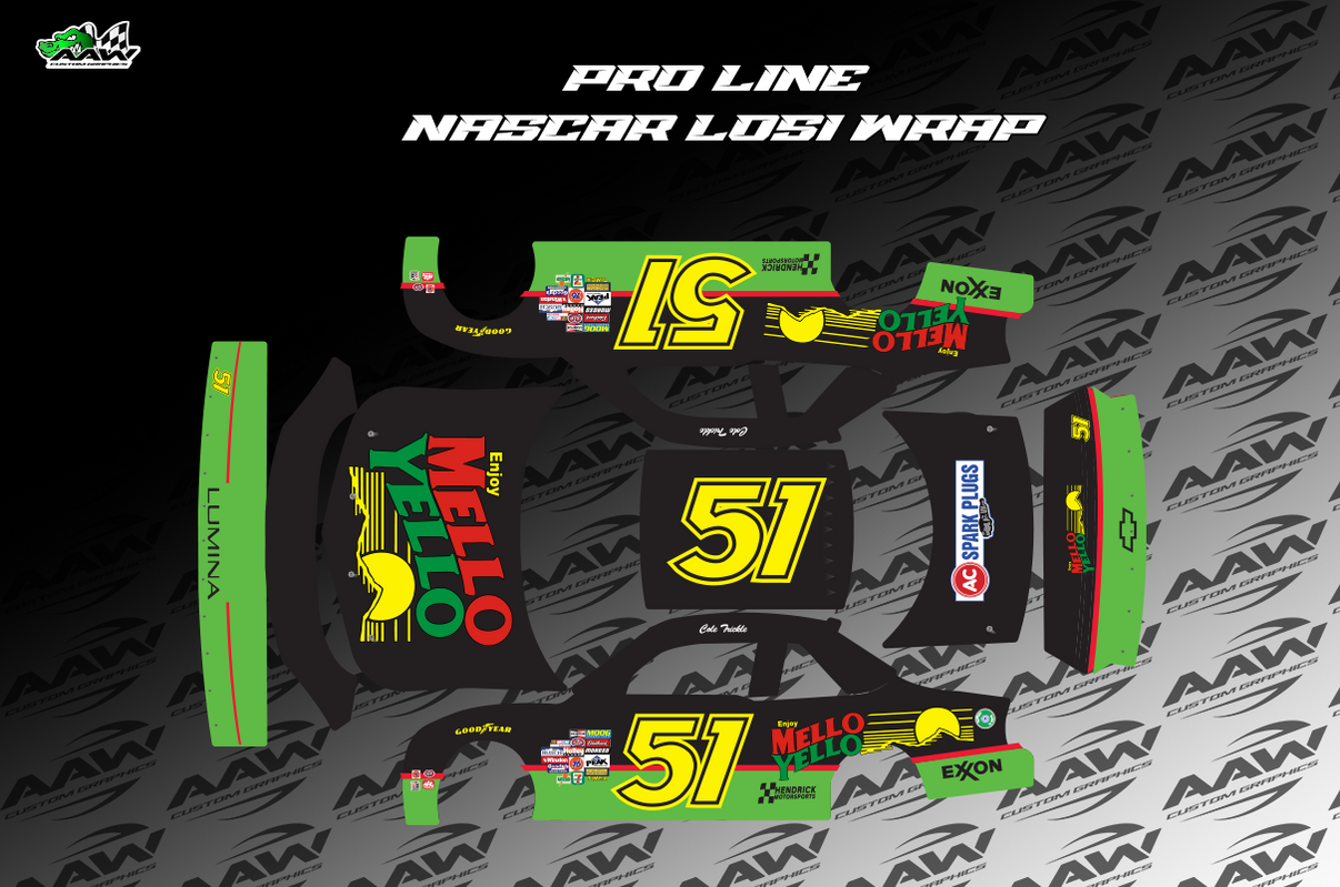 "Trickle" Losi 1/12 Nascar Wrap My Store