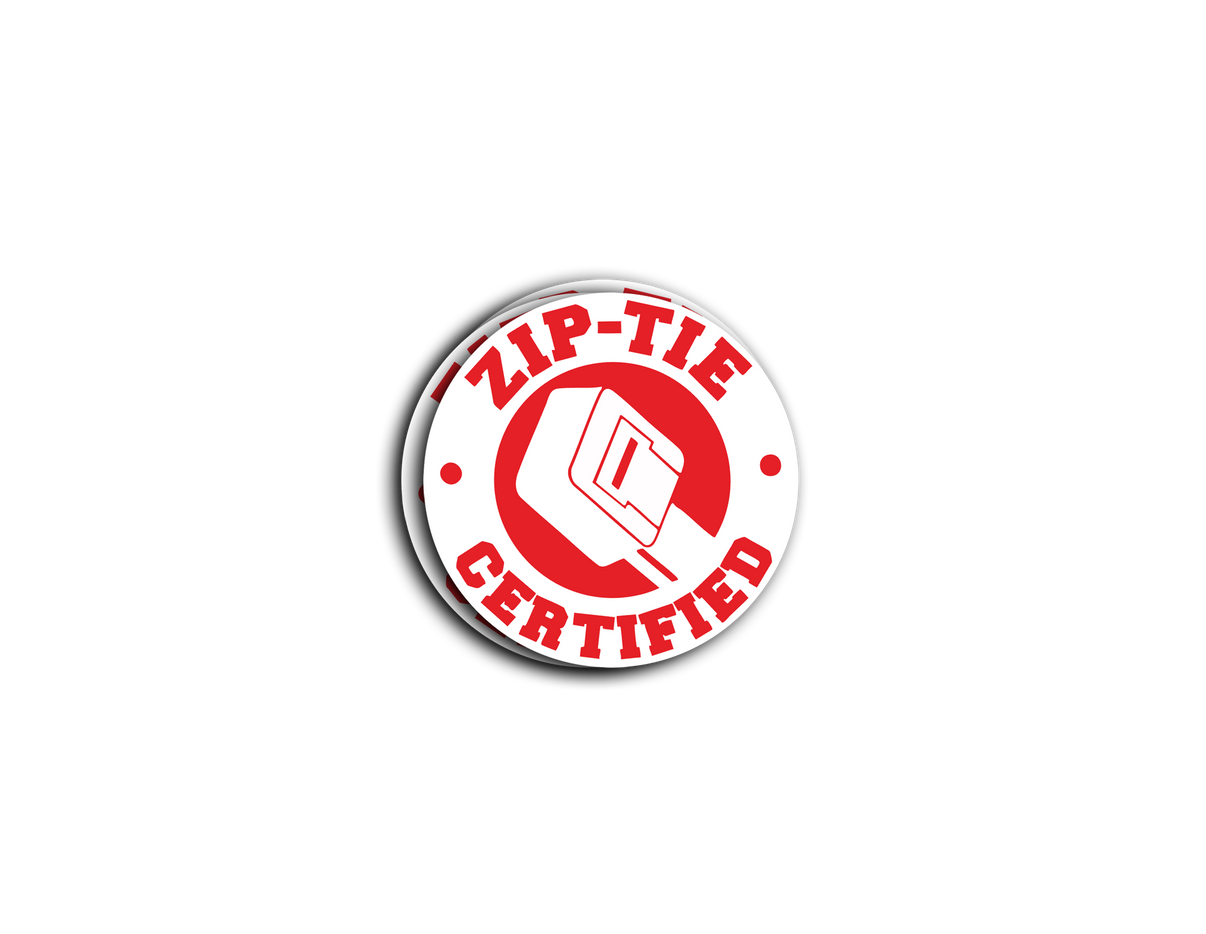 Zip Tie Sticker AAW