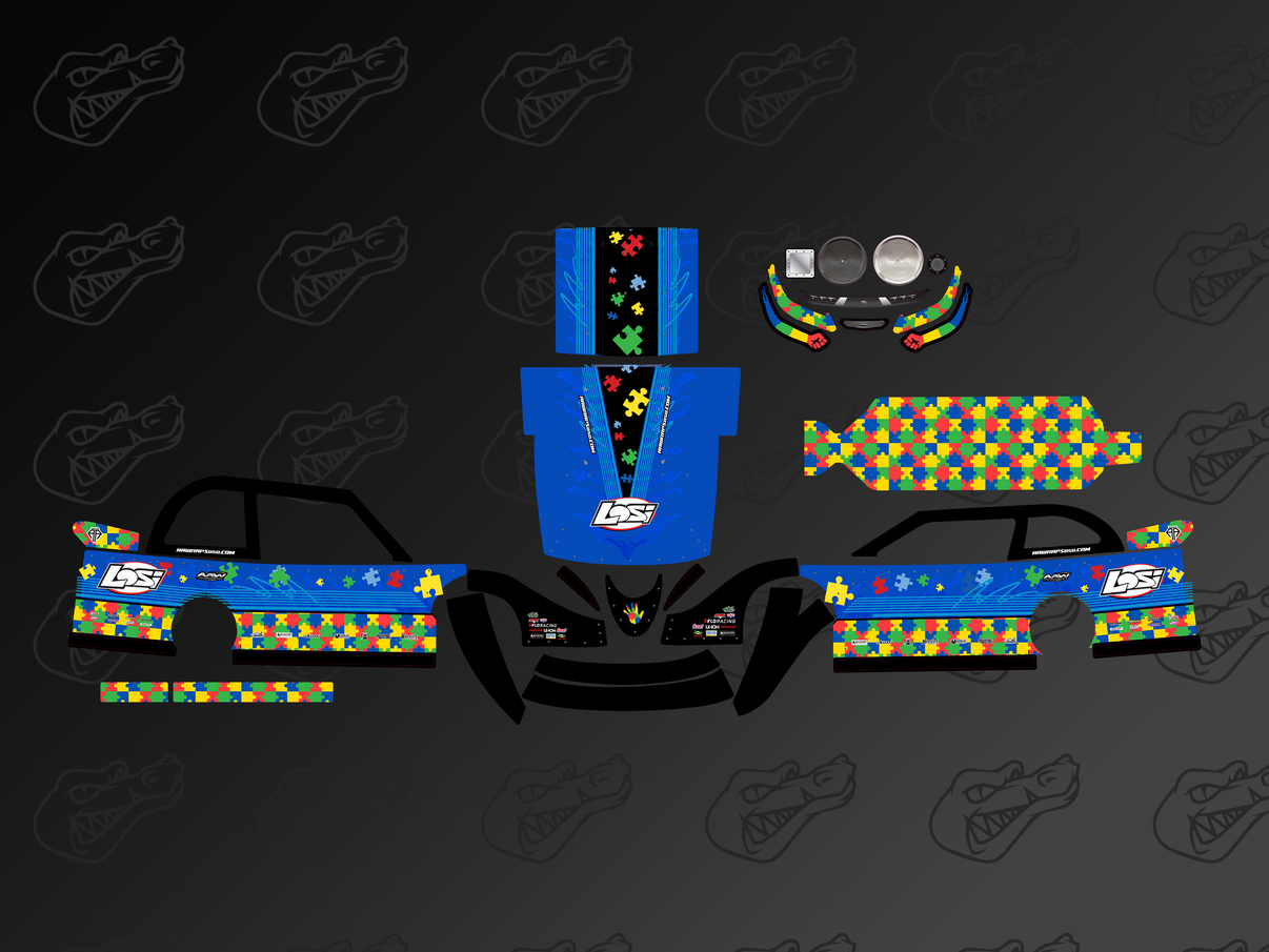 "Awareness" Losi 22 Late Model Wrap My Store