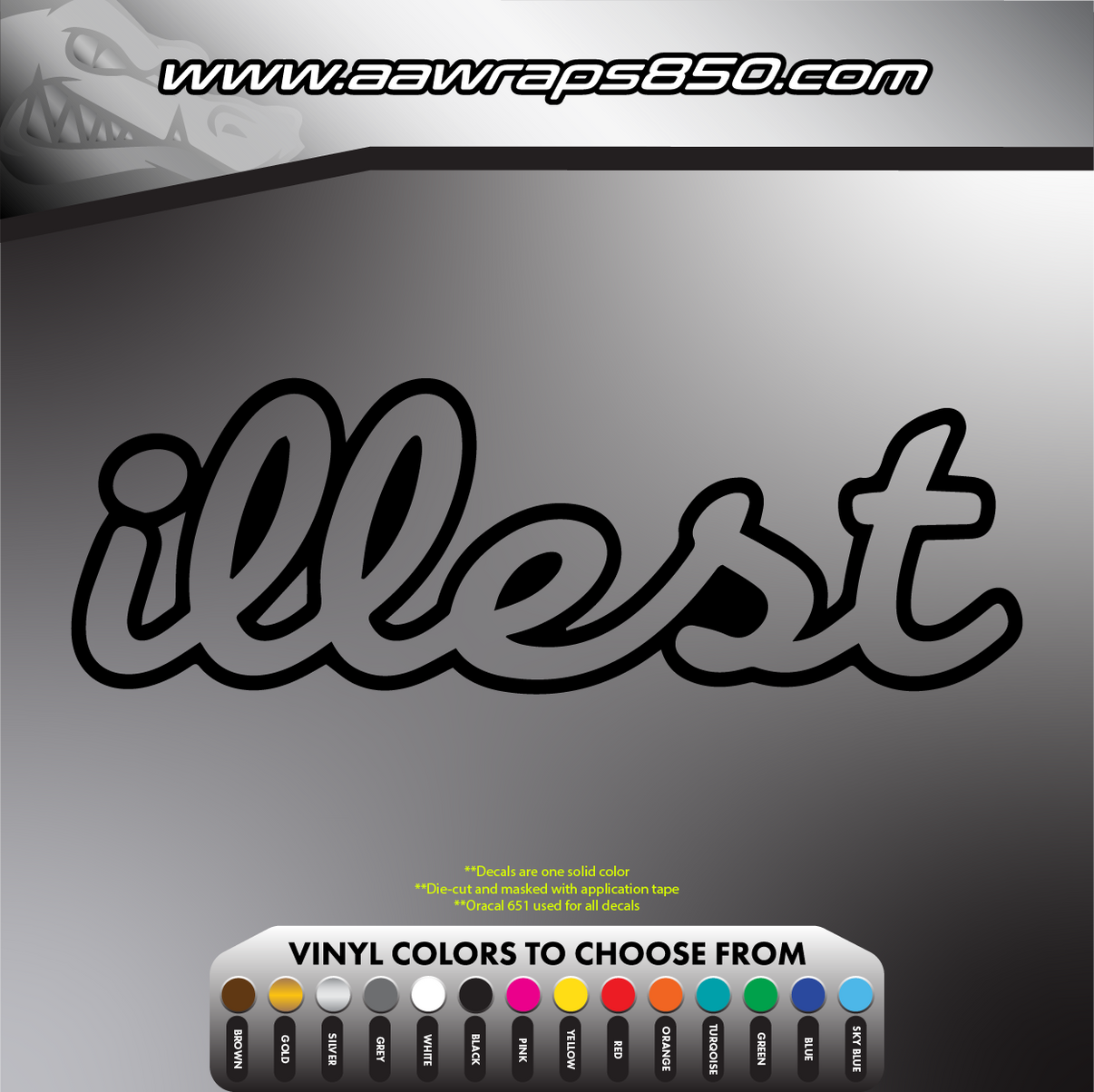 Illest Decal AAW